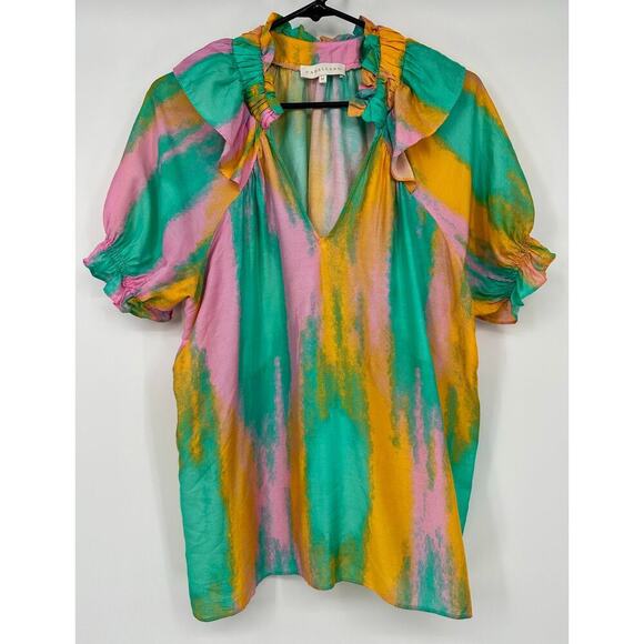 CABALLERO FINCH TOP FLOWER IKAT SIZE M Silk blend - Picture 4 of 9